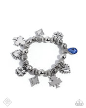 Load image into Gallery viewer, Spirited Sentiment - Blue Paparazzi Accessories