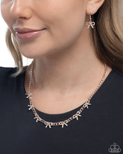 Load image into Gallery viewer, BOW the Knee - Rose Gold Paparazzi Accessories