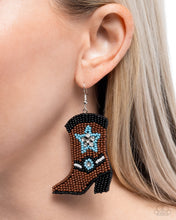 Load image into Gallery viewer, Beaded Boot - Brown Paparazzi Accessories