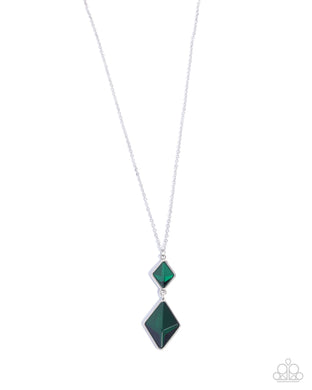 Daily Diamonds - Green Paparazzi Accessories