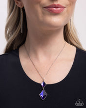 Load image into Gallery viewer, Daily Diamonds - Purple Paparazzi Accessories