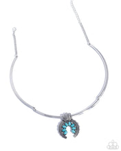 Load image into Gallery viewer, Smoldering Stones - Blue Paparazzi Accessories
