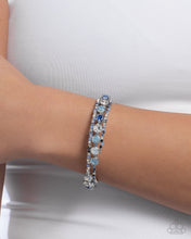 Load image into Gallery viewer, Shimmery Sample - Blue Paparazzi Accessories