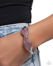 Load image into Gallery viewer, Blissful Bow - Pink Paparazzi Accessories