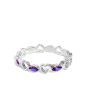 Load image into Gallery viewer, Heartfelt Headline - Purple Paparazzi Accessories