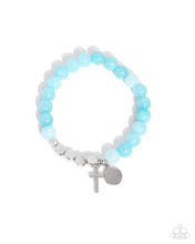Load image into Gallery viewer, Devout Debut - Blue Paparazzi Accessories