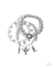 Load image into Gallery viewer, Western Wardrobe - White Paparazzi Accessories