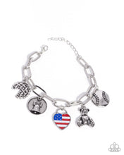 Load image into Gallery viewer, Adorably All American - Red Paparazzi Accessories