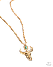 Load image into Gallery viewer, Longhorn Leisure - Gold Paparazzi Accessories