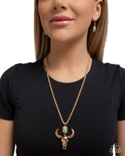 Load image into Gallery viewer, Longhorn Leisure - Gold Paparazzi Accessories