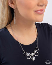 Load image into Gallery viewer, Sleek Staccato - Silver Paparazzi Accessories