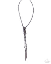 Load image into Gallery viewer, Zipper Zeal - Black Paparazzi Accessories
