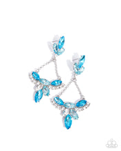 Load image into Gallery viewer, Carefree Chandelier - Blue Paparazzi Accessories