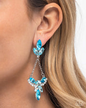 Load image into Gallery viewer, Carefree Chandelier - Blue Paparazzi Accessories