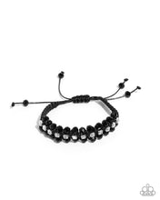 Load image into Gallery viewer, Embedded Effervescence - Black Paparazzi Accessories