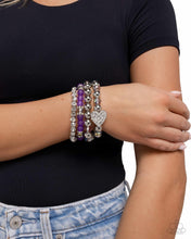 Load image into Gallery viewer, Poetically Plush - Purple Paparazzi Accessories