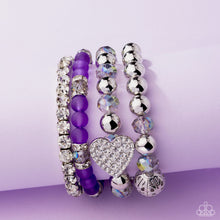 Load image into Gallery viewer, Poetically Plush - Purple Paparazzi Accessories