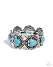 Load image into Gallery viewer, Rural Romance - Blue Paparazzi Accessories