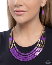 Load image into Gallery viewer, Cylindrical Craze - Purple Paparazzi Accessories