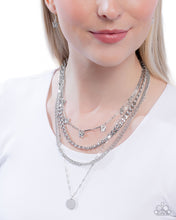 Load image into Gallery viewer, Fluttering Fringe - Silver Paparazzi Accessories