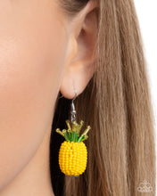Load image into Gallery viewer, Pleasant Pineapple - Yellow Paparazzi Accessories