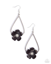 Load image into Gallery viewer, Tropical Teardrop - Black Paparazzi Accessories