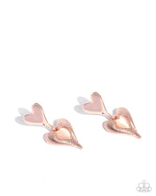 Load image into Gallery viewer, Heart Habitat - Rose Gold Paparazzi Accessories