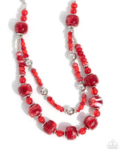 Load image into Gallery viewer, Satisfying Swirls - Red Paparazzi Accessories