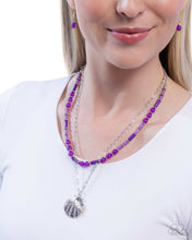 Load image into Gallery viewer, Superior Seashell - Purple Paparazzi Accessories