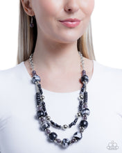 Load image into Gallery viewer, Satisfying Swirls - Black Paparazzi Accessories