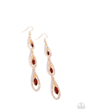 Load image into Gallery viewer, Teardrop Tenure - Brown Paparazzi Accessories