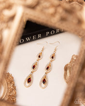 Load image into Gallery viewer, Teardrop Tenure - Brown Paparazzi Accessories