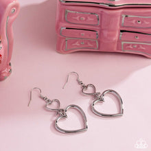 Load image into Gallery viewer, Sweetheart Symmetry - Silver Paparazzi Accessories