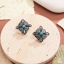 Load image into Gallery viewer, Stony Stencil - Blue Paparazzi Accessories