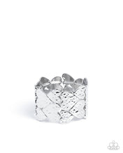 Load image into Gallery viewer, Heart Headline - Silver Paparazzi Accessories