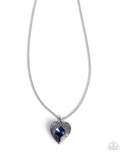 Load image into Gallery viewer, Heartfelt Honor - Blue Paparazzi Accessories