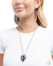 Load image into Gallery viewer, Heartfelt Honor - Blue Paparazzi Accessories