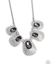 Load image into Gallery viewer, Oval Ovation - Silver Paparazzi Accessories