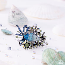 Load image into Gallery viewer, Swimming Through Sparkle - Blue Paparazzi Accessories