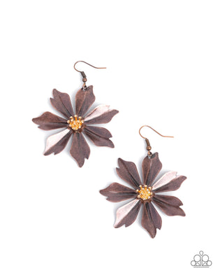Floral Fascination - Copper Paparazzi Accessories