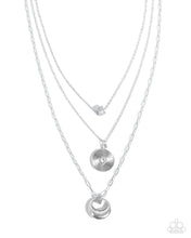 Load image into Gallery viewer, Layered Lineup - White Paparazzi Accessories