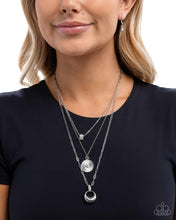 Load image into Gallery viewer, Layered Lineup - White Paparazzi Accessories