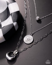 Load image into Gallery viewer, Layered Lineup - White Paparazzi Accessories