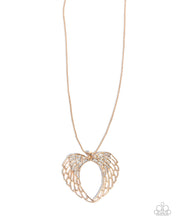 Load image into Gallery viewer, Angelic Accuracy - Gold Paparazzi Accessories