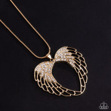 Load image into Gallery viewer, Angelic Accuracy - Gold Paparazzi Accessories