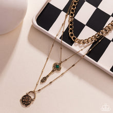 Load image into Gallery viewer, Keen Keys - Green Paparazzi Accessories