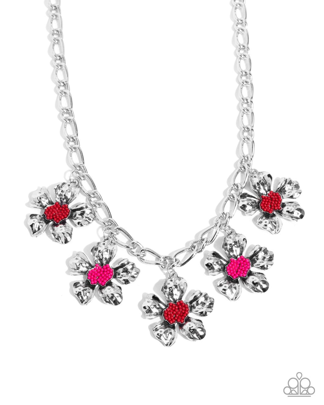 Seed Bead Statement - Red Paparazzi Accessories