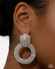Load image into Gallery viewer, Sparkly Safeguard - White Paparazzi Accessories