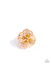 Load image into Gallery viewer, Luminescent Lattice - Gold Paparazzi Accessories