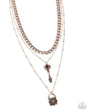 Load image into Gallery viewer, Keen Keys - Red Paparazzi Accessories